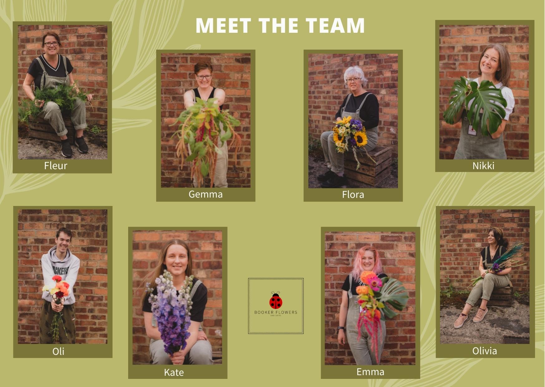 Booker Flowers and Gifts Florists Team Photo